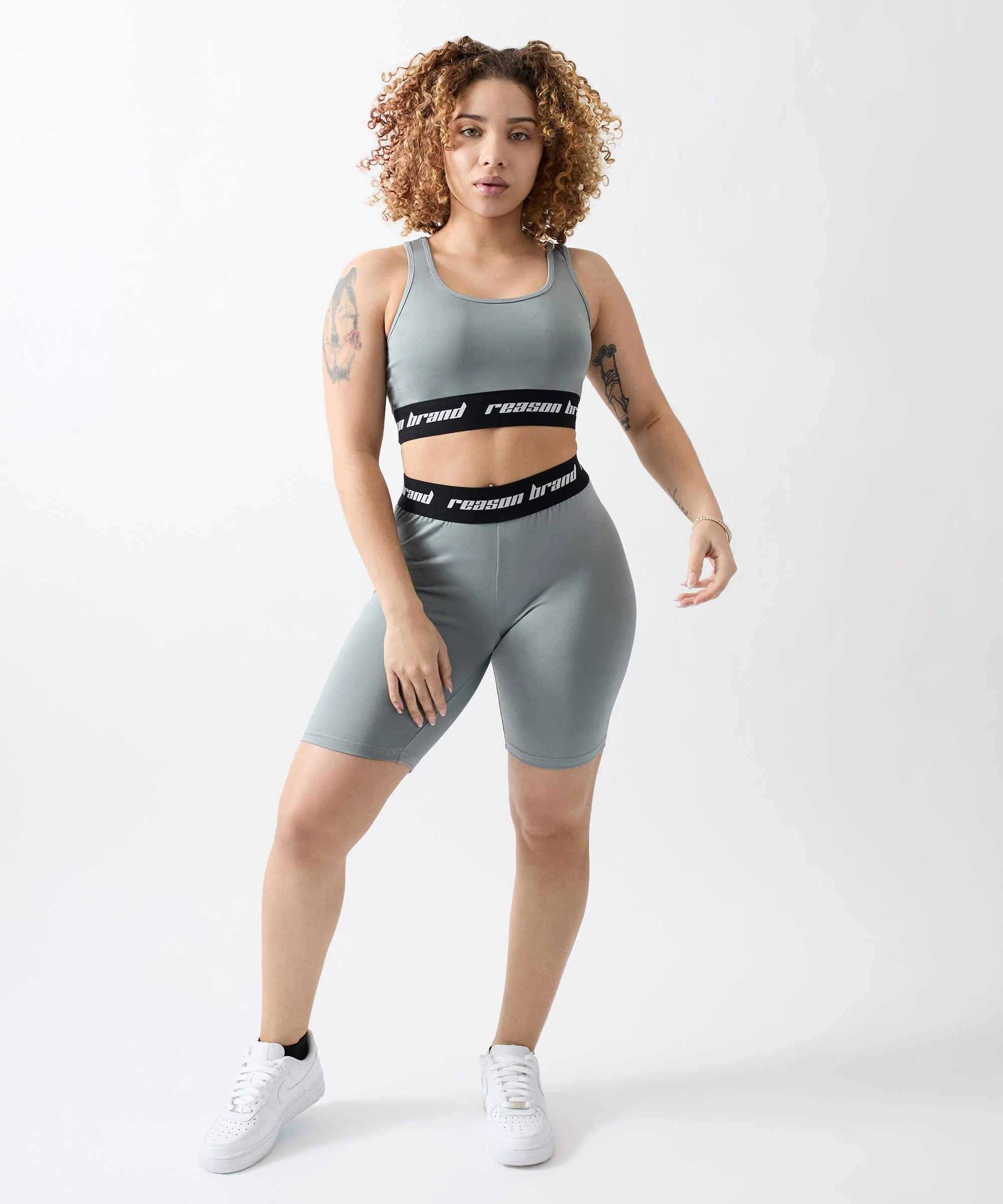 Womens Cara Biker Short - Image 5