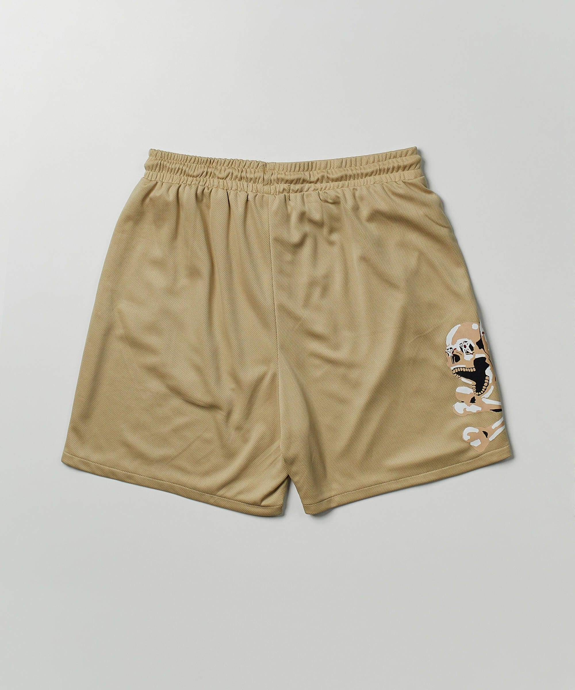 Burn Mesh Shorts - Khaki - Image 7