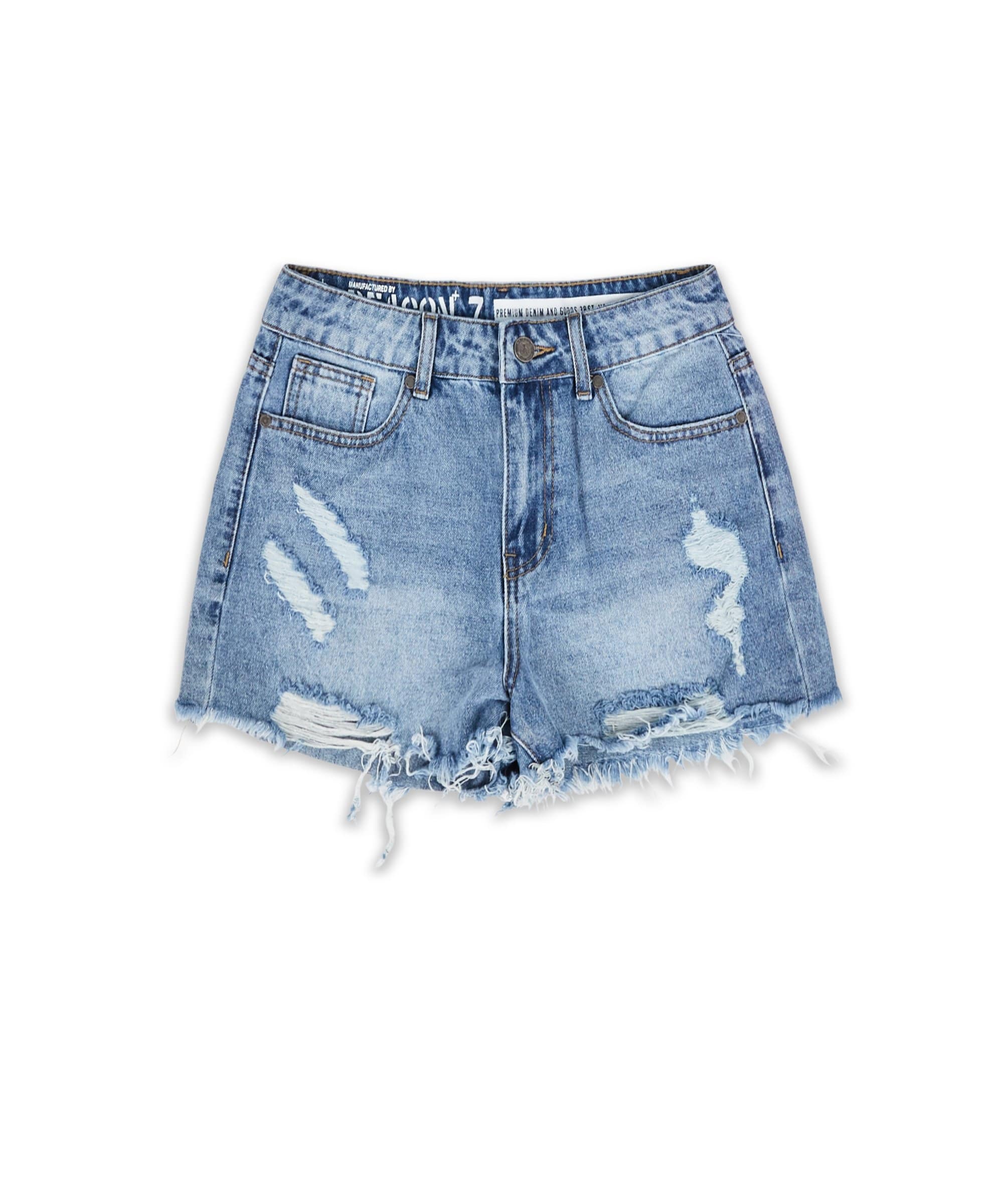 Womens Madison Denim Shorts - Image 10
