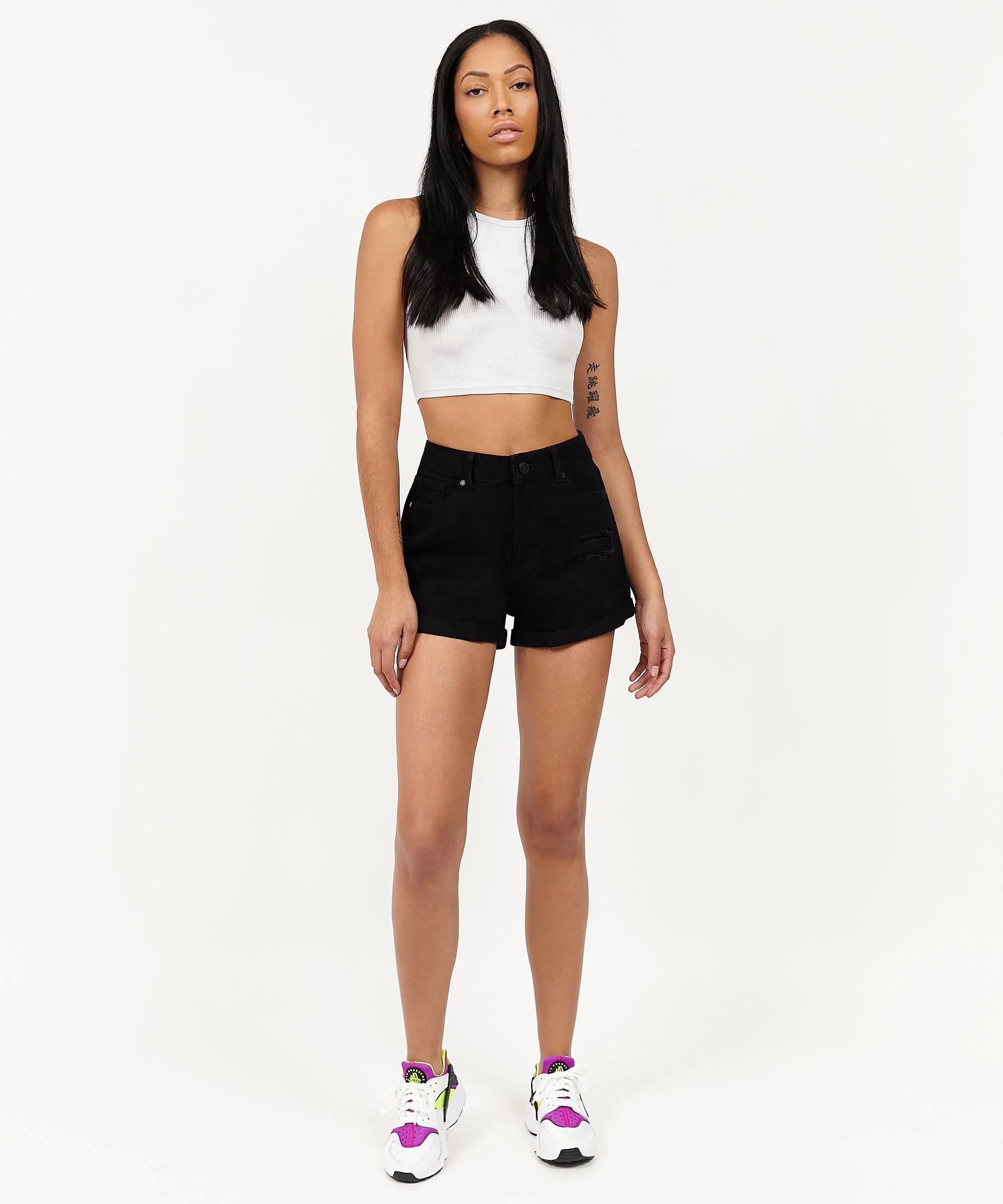 Womens Mila Denim Shorts - Image 5