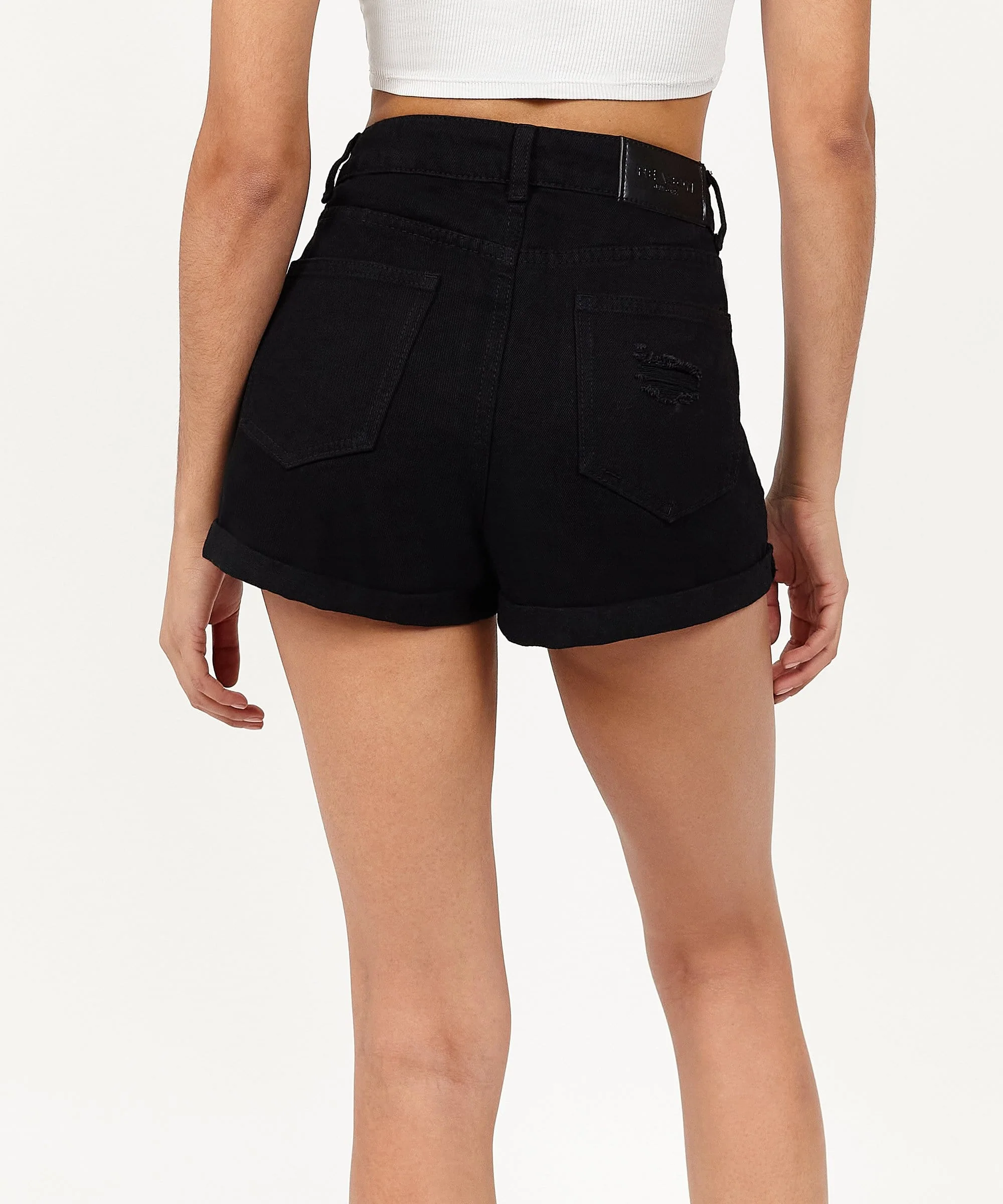 Womens Mila Denim Shorts - Image 6