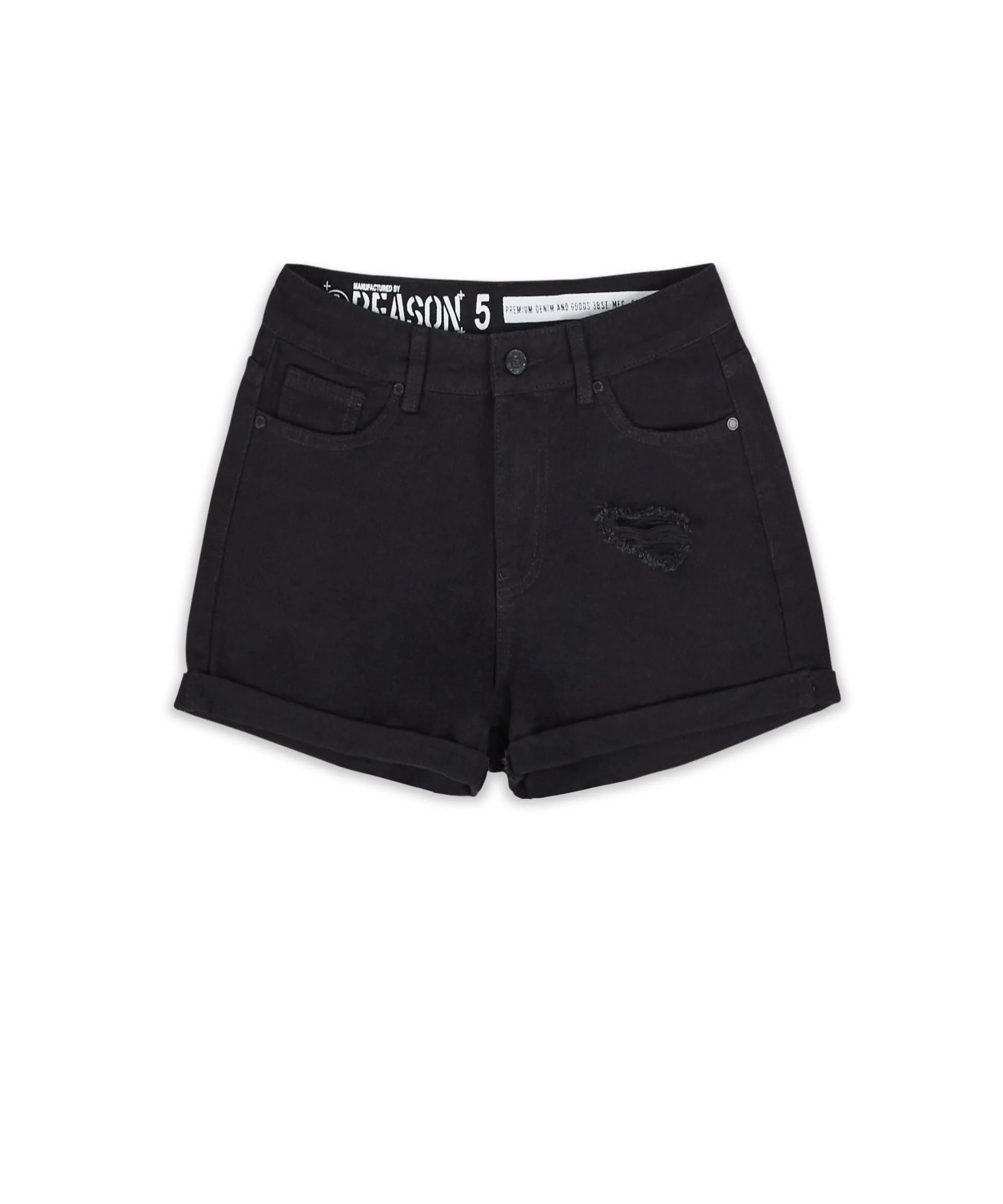 Womens Mila Denim Shorts - Image 7