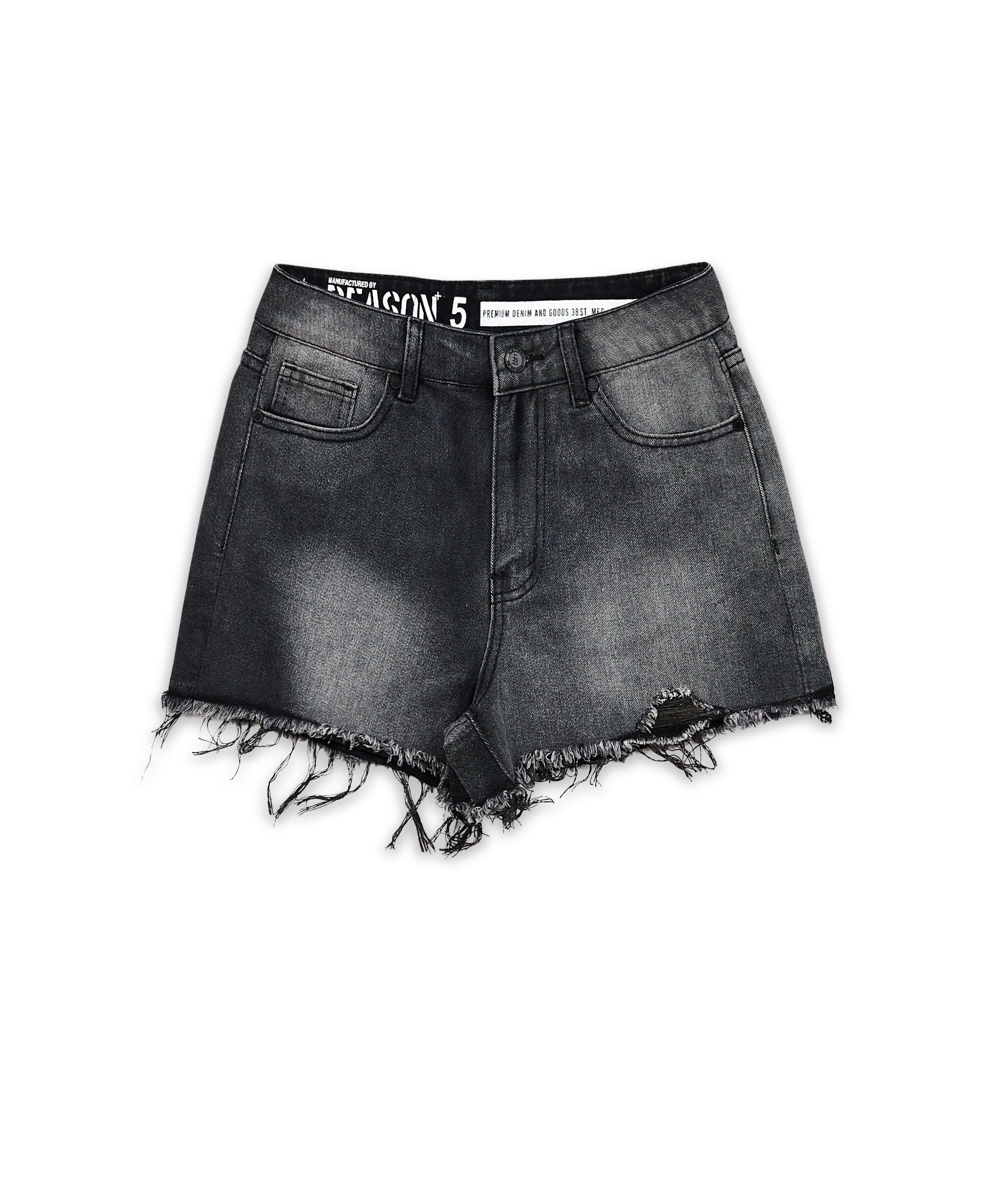 Womens Nora Denim Shorts - Image 7