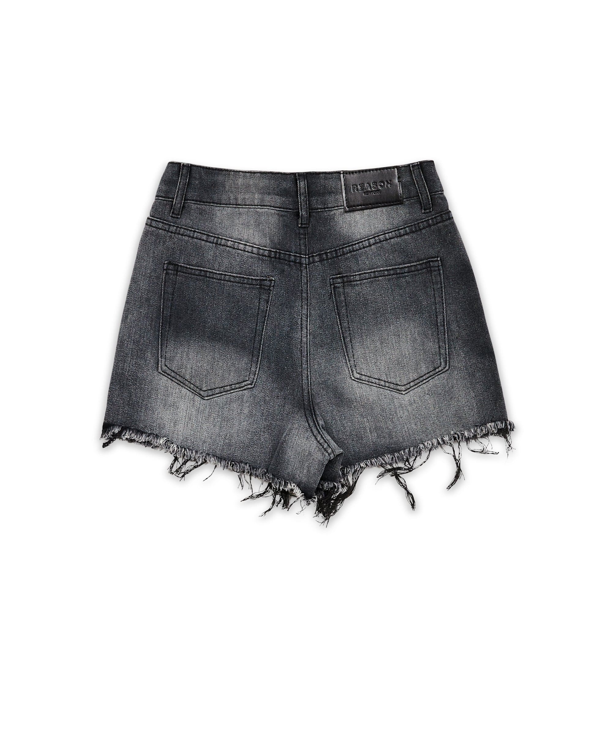 Womens Nora Denim Shorts - Image 8
