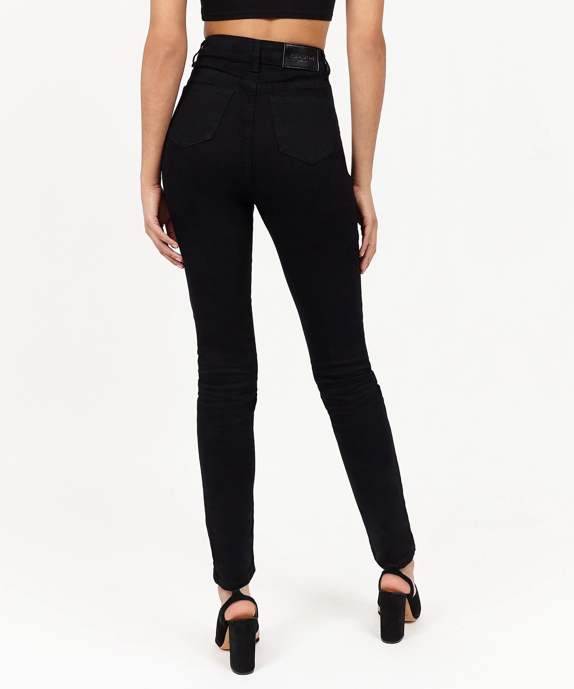 Womens Isabella High Waist Slim Jeans - Image 3