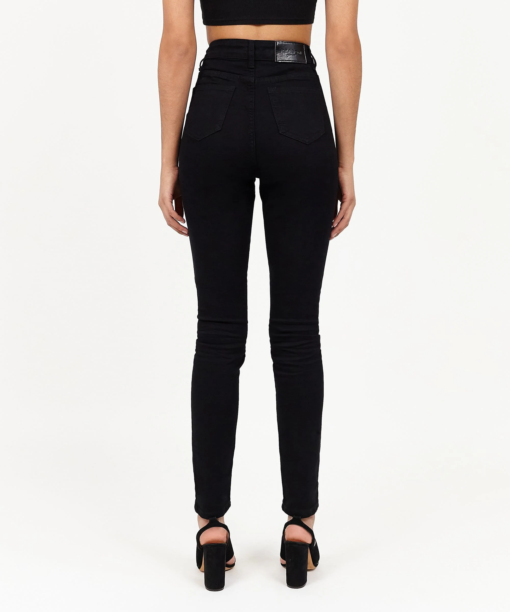 Womens Isabella High Waist Slim Jeans - Image 4