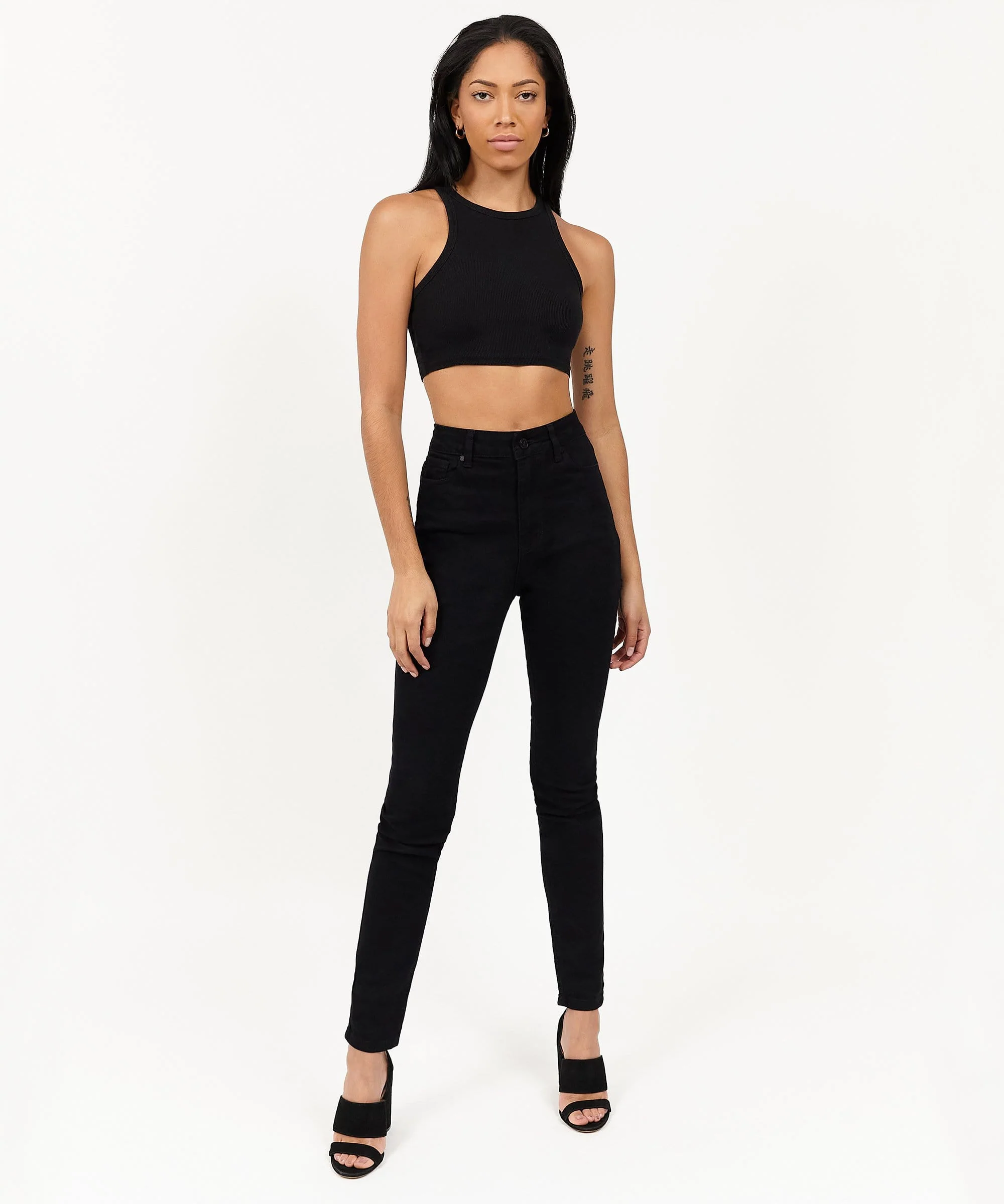 Womens Isabella High Waist Slim Jeans - Image 5