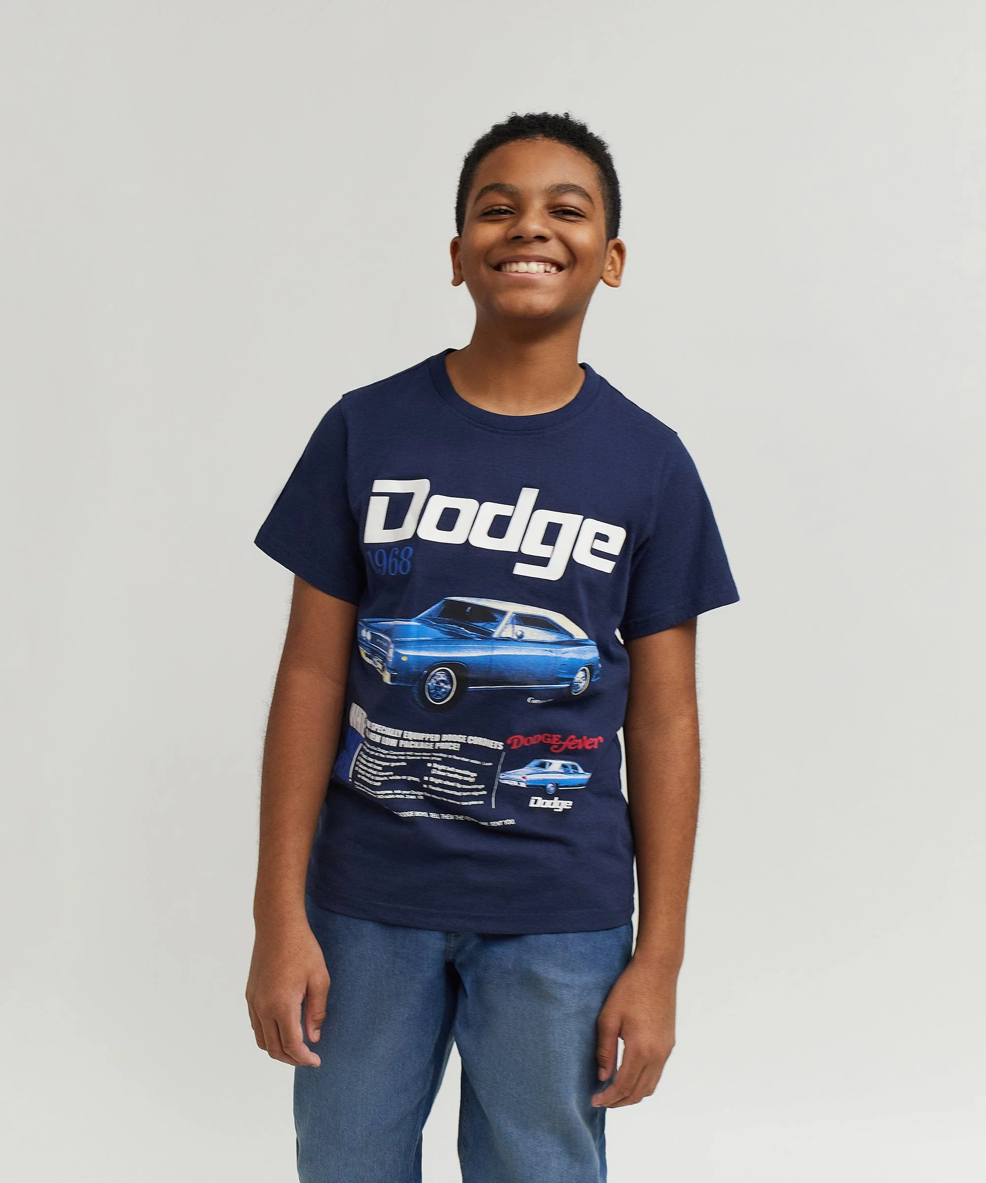 Kids Dodge Special Tee - Dark Blue - Image 6