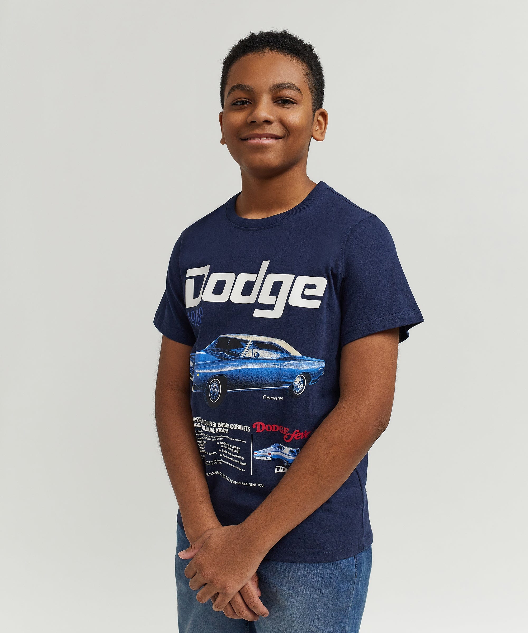 Kids Dodge Special Tee - Dark Blue - Image 7