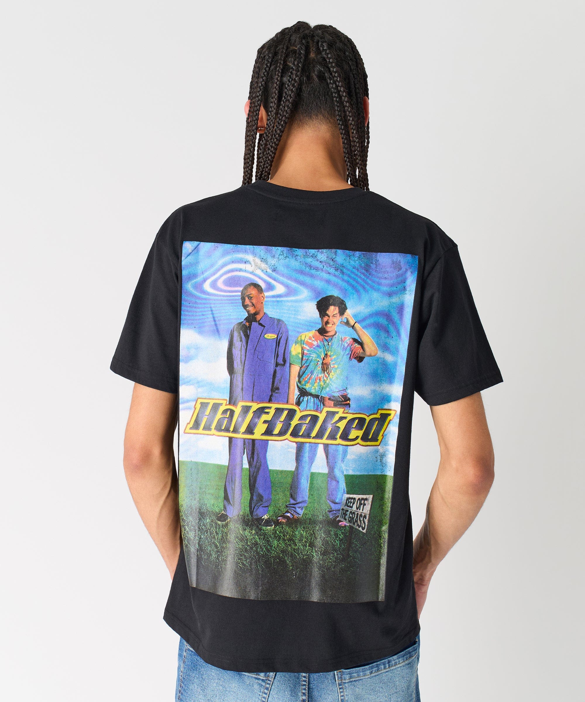 Half Baked Logo Short Sleeve Tee - Black - Image 3