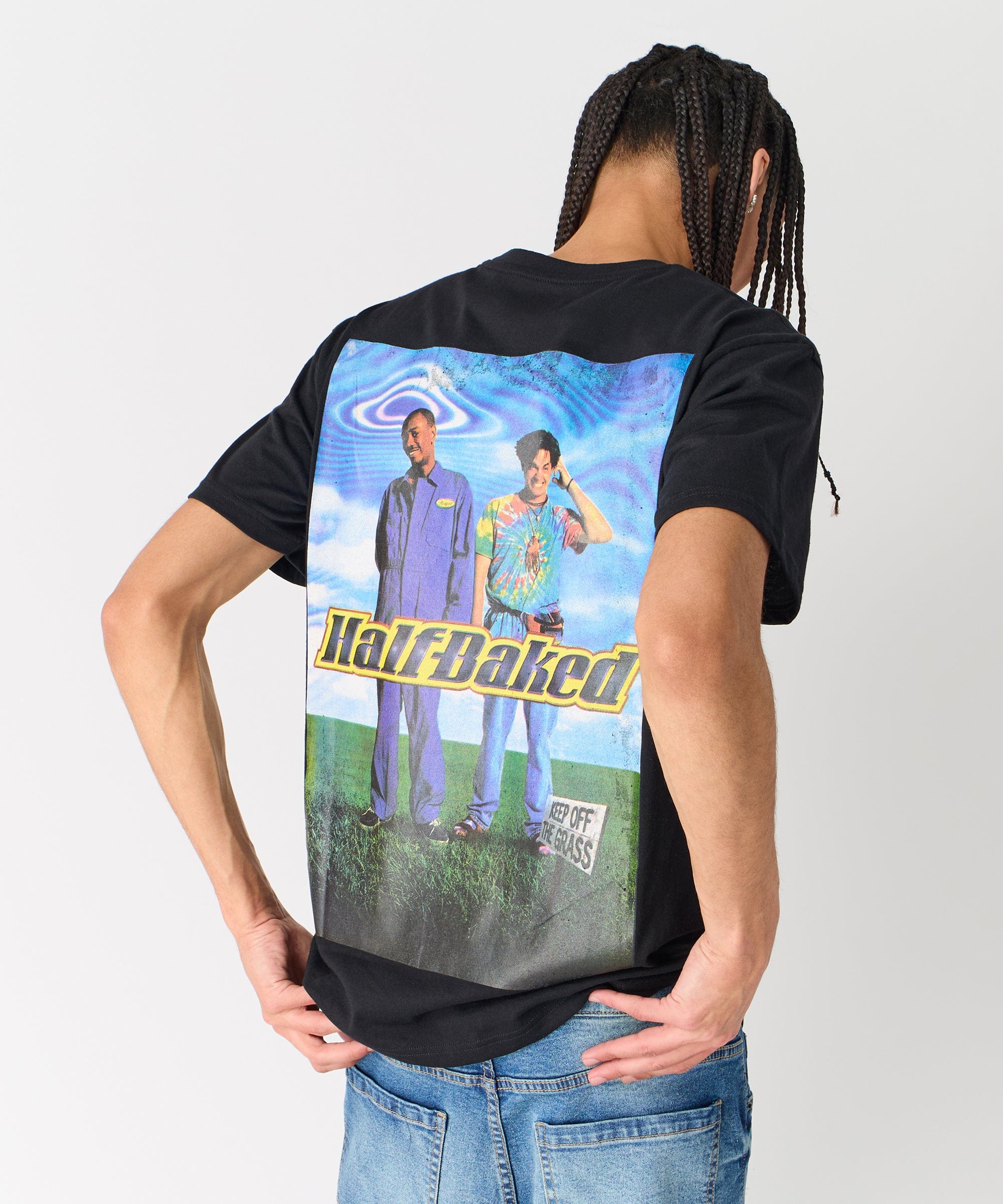 Half Baked Logo Short Sleeve Tee - Black - Image 6