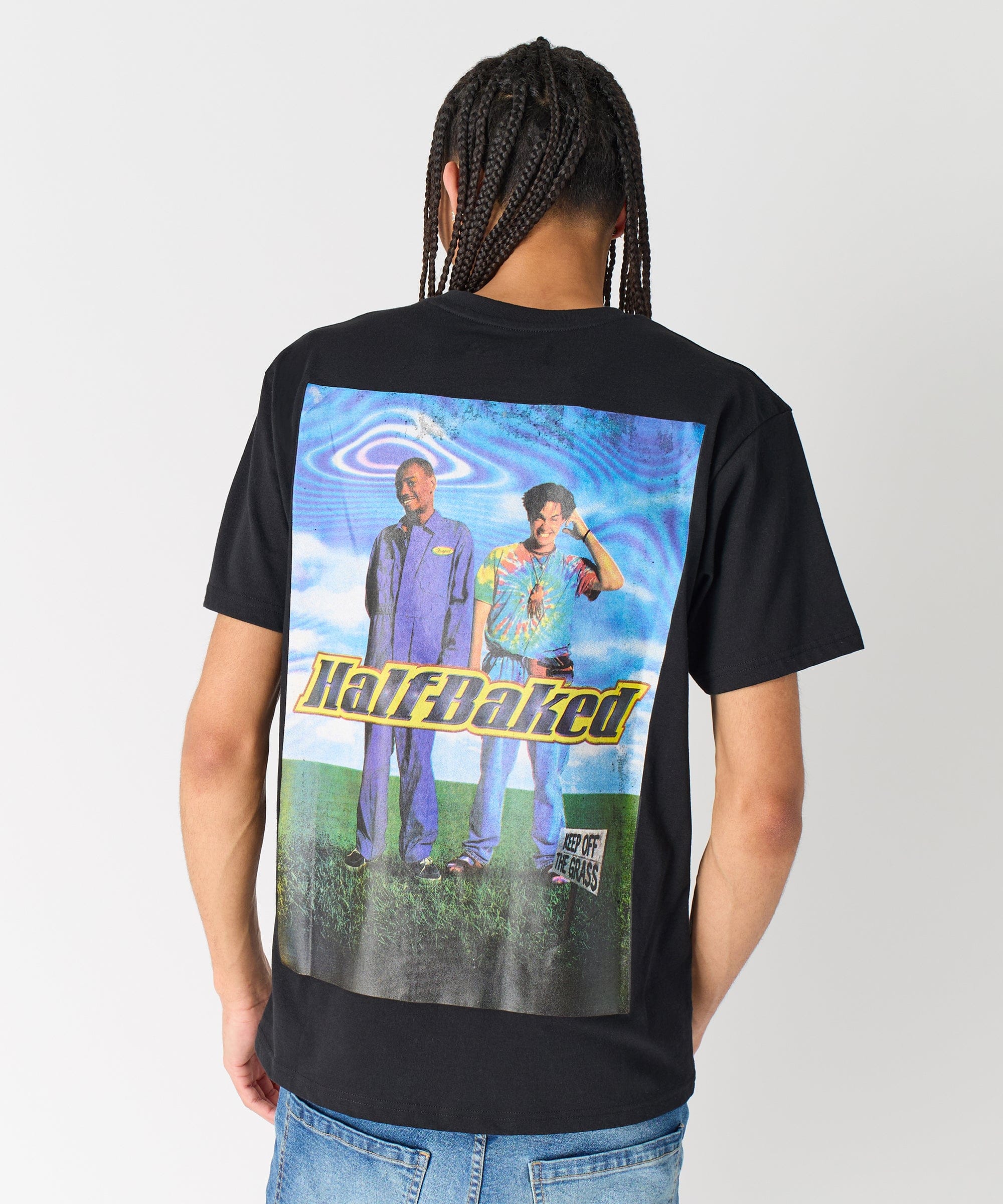 Half Baked Logo Short Sleeve Tee - Black - Image 7