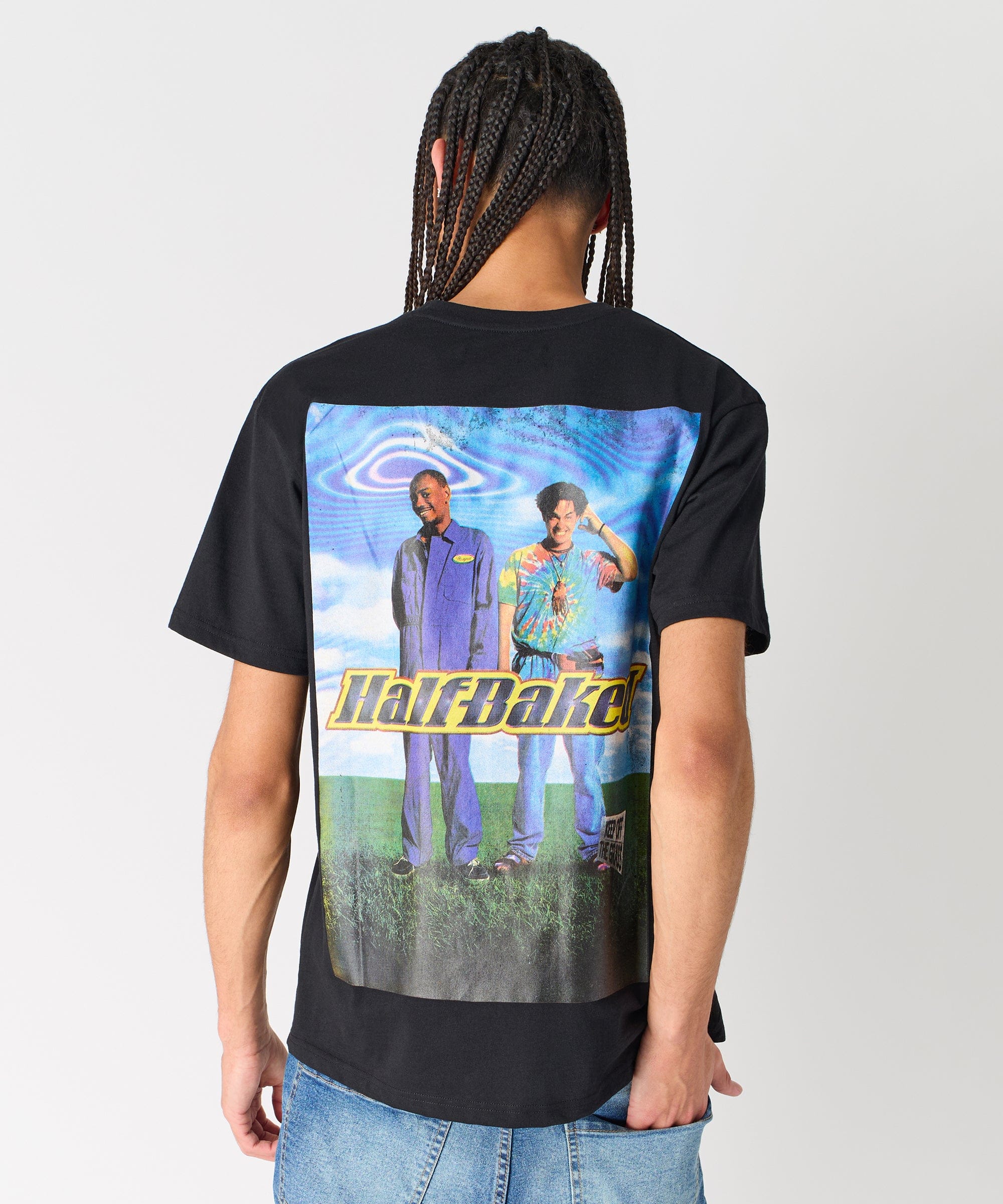 Half Baked Logo Short Sleeve Tee - Black - Image 8