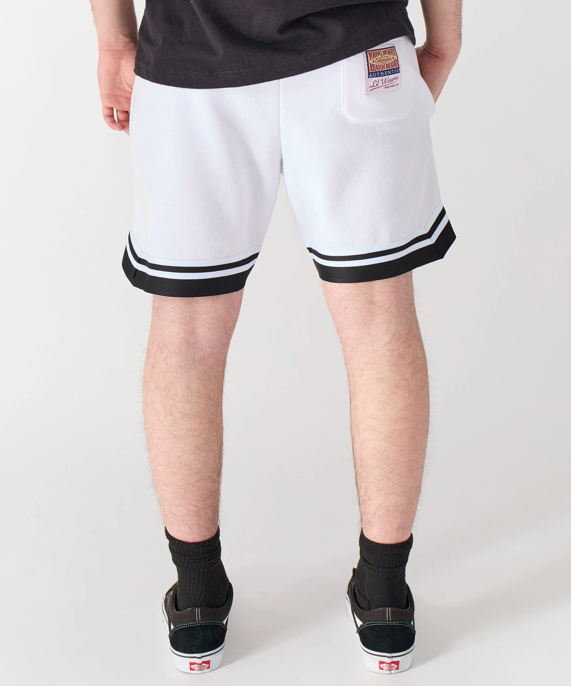 Lil Wayne Property Of Basketball Shorts - White - Image 4