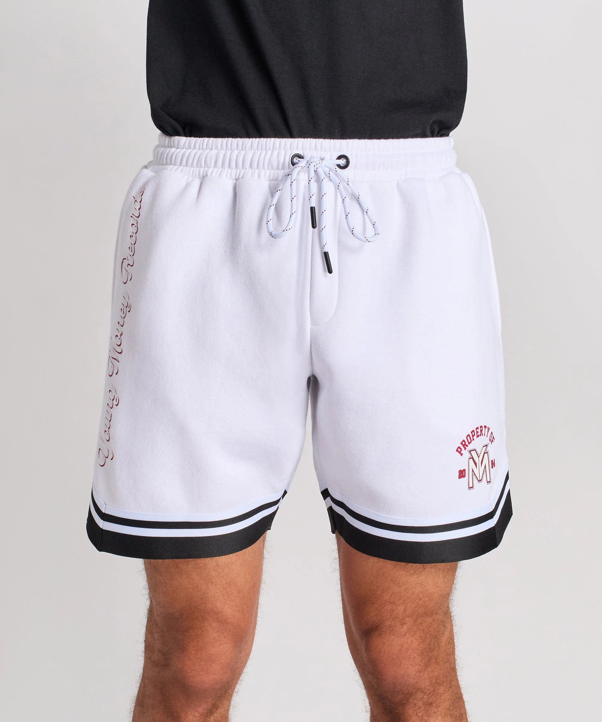 Lil Wayne Property Of Basketball Shorts - White - Image 5