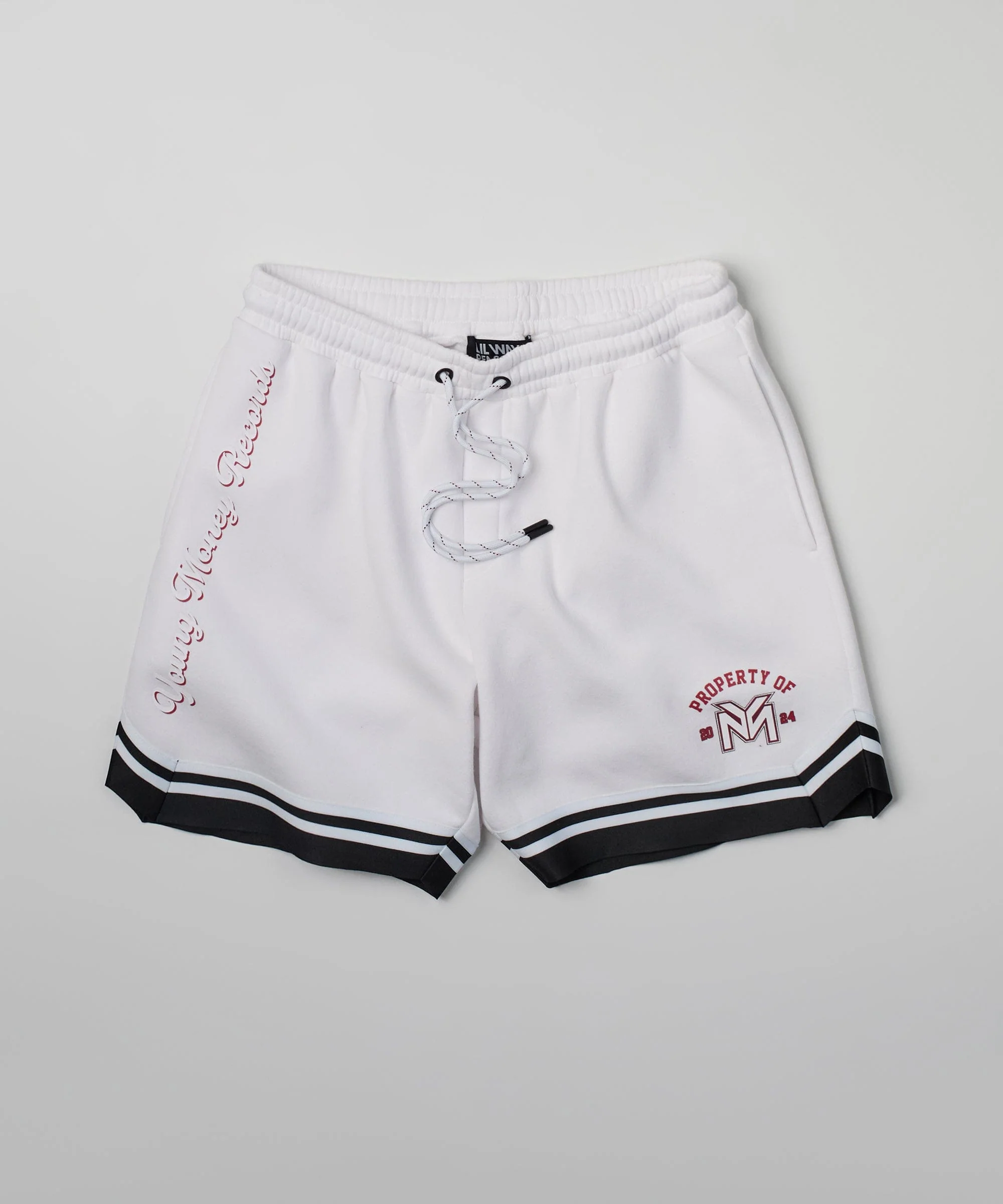 Lil Wayne Property Of Basketball Shorts - White - Image 8