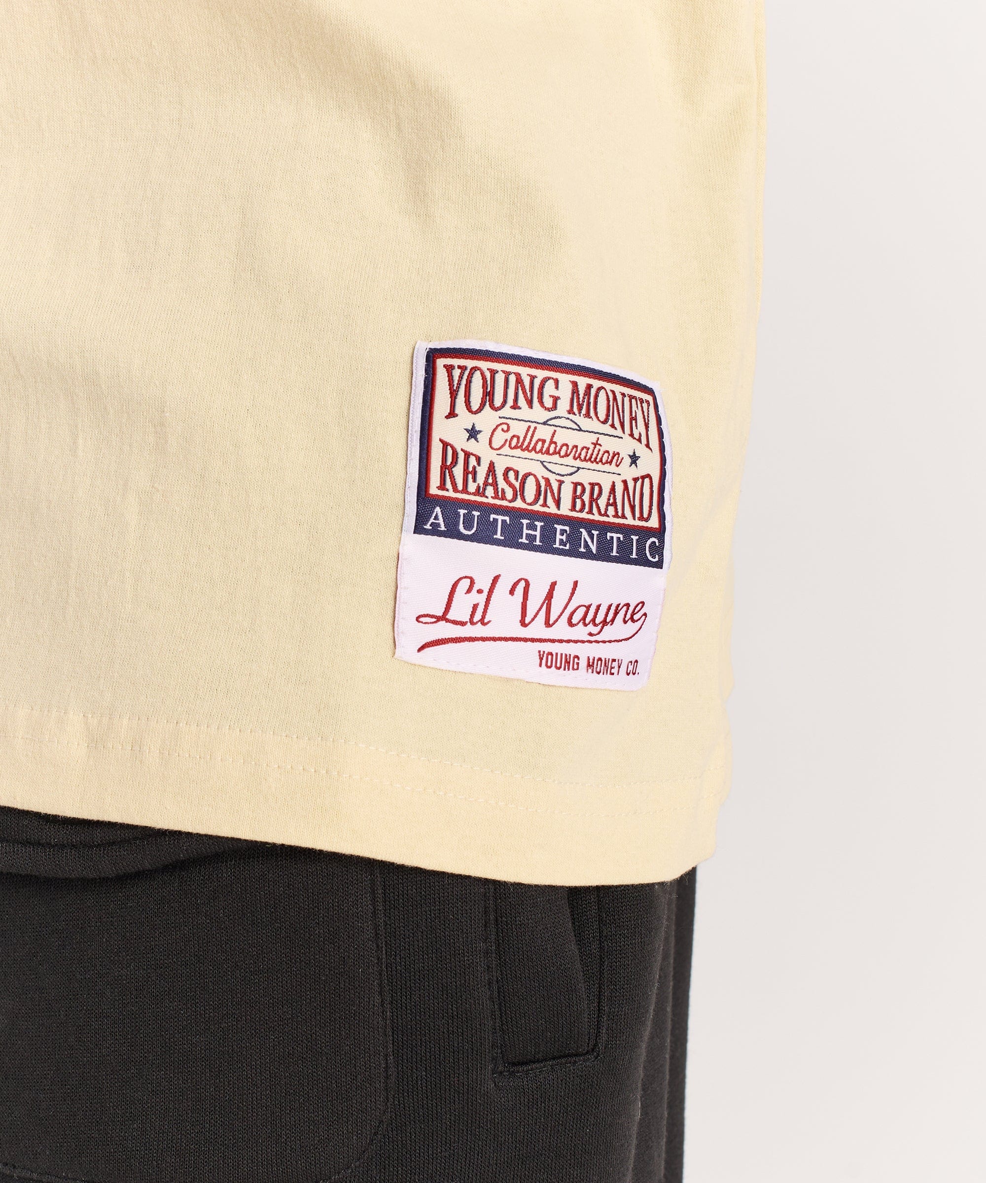 Lil Wayne Property Of Short Sleeve Tee - Khaki - Image 3