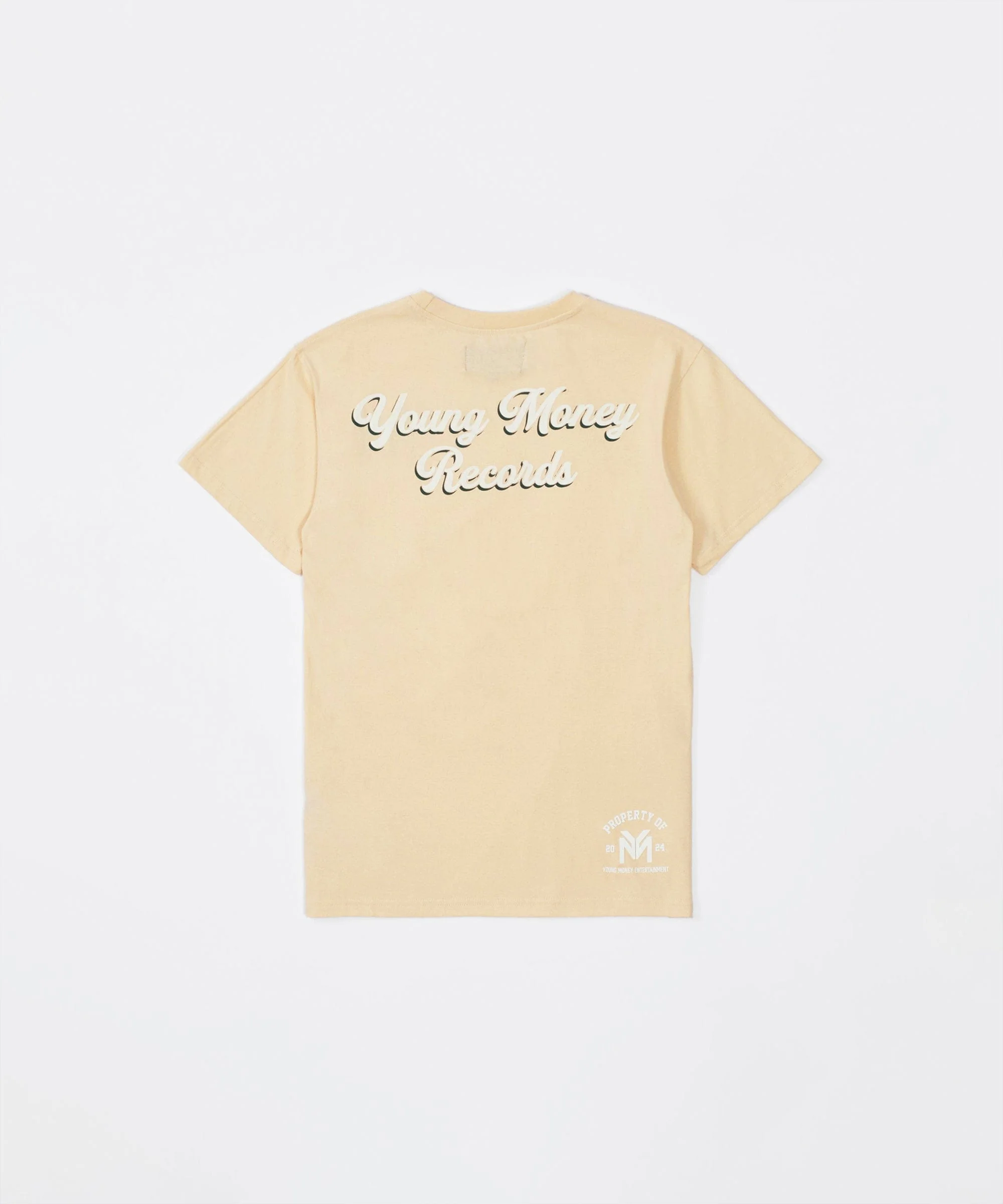 Lil Wayne Young Money Records Short Sleeve Tee - Khaki - Image 4