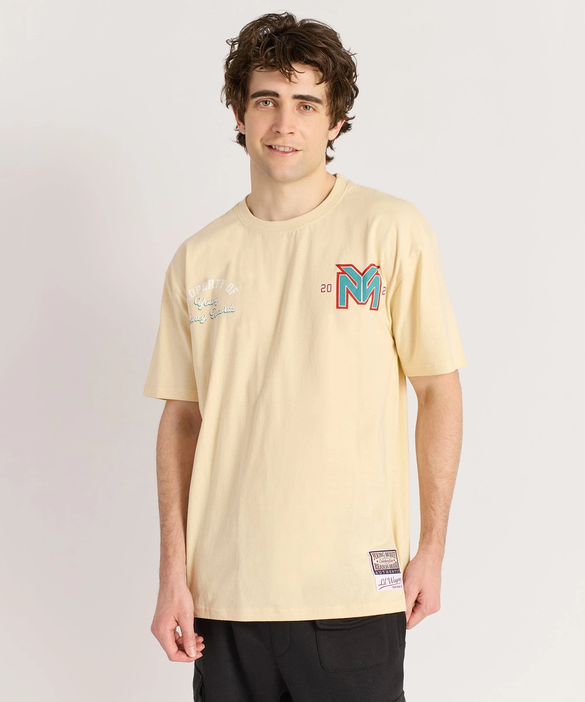 Lil Wayne Young Money Records Short Sleeve Tee - Khaki - Image 6