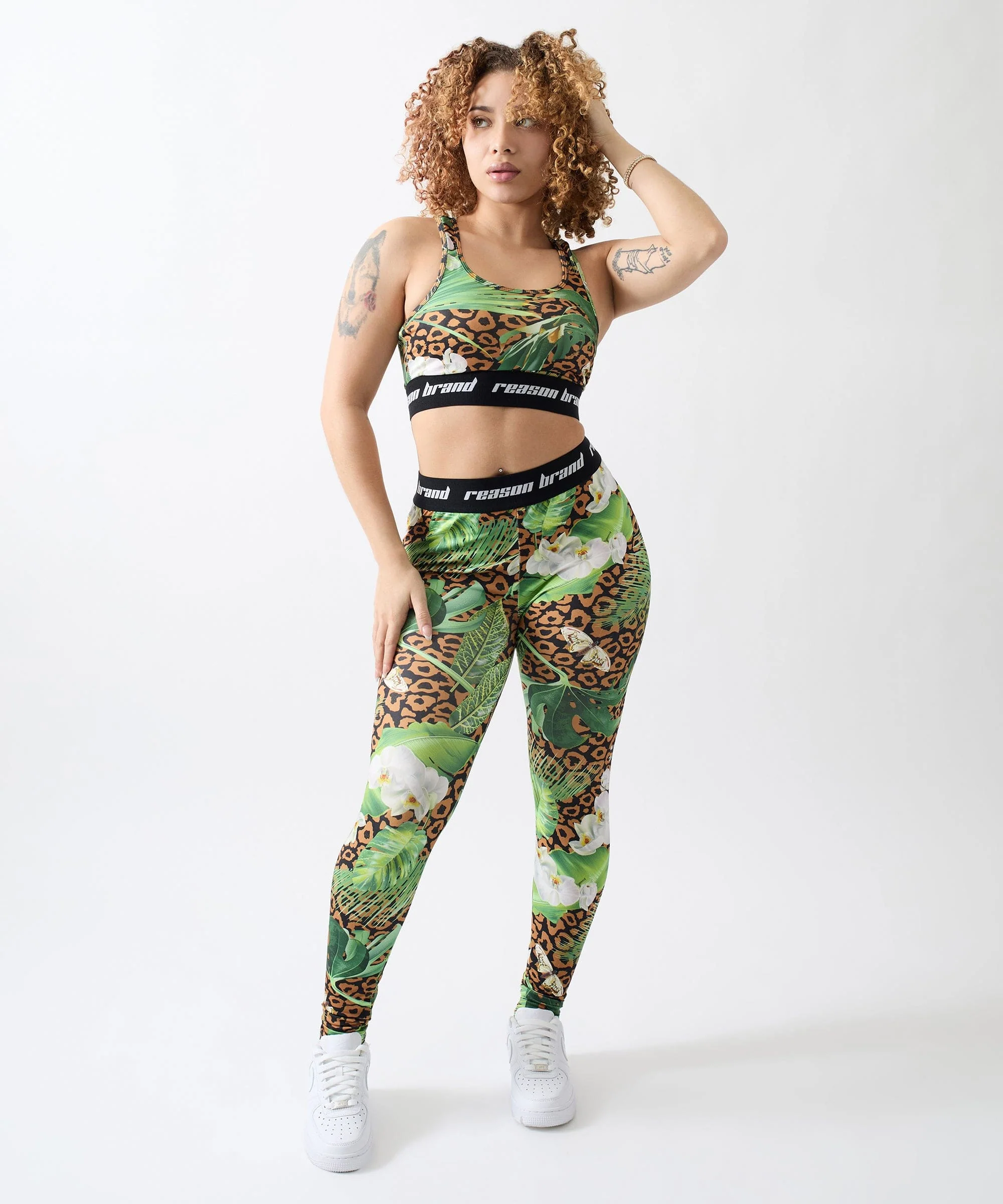 Womens Jungle Sports Bra - Image 4