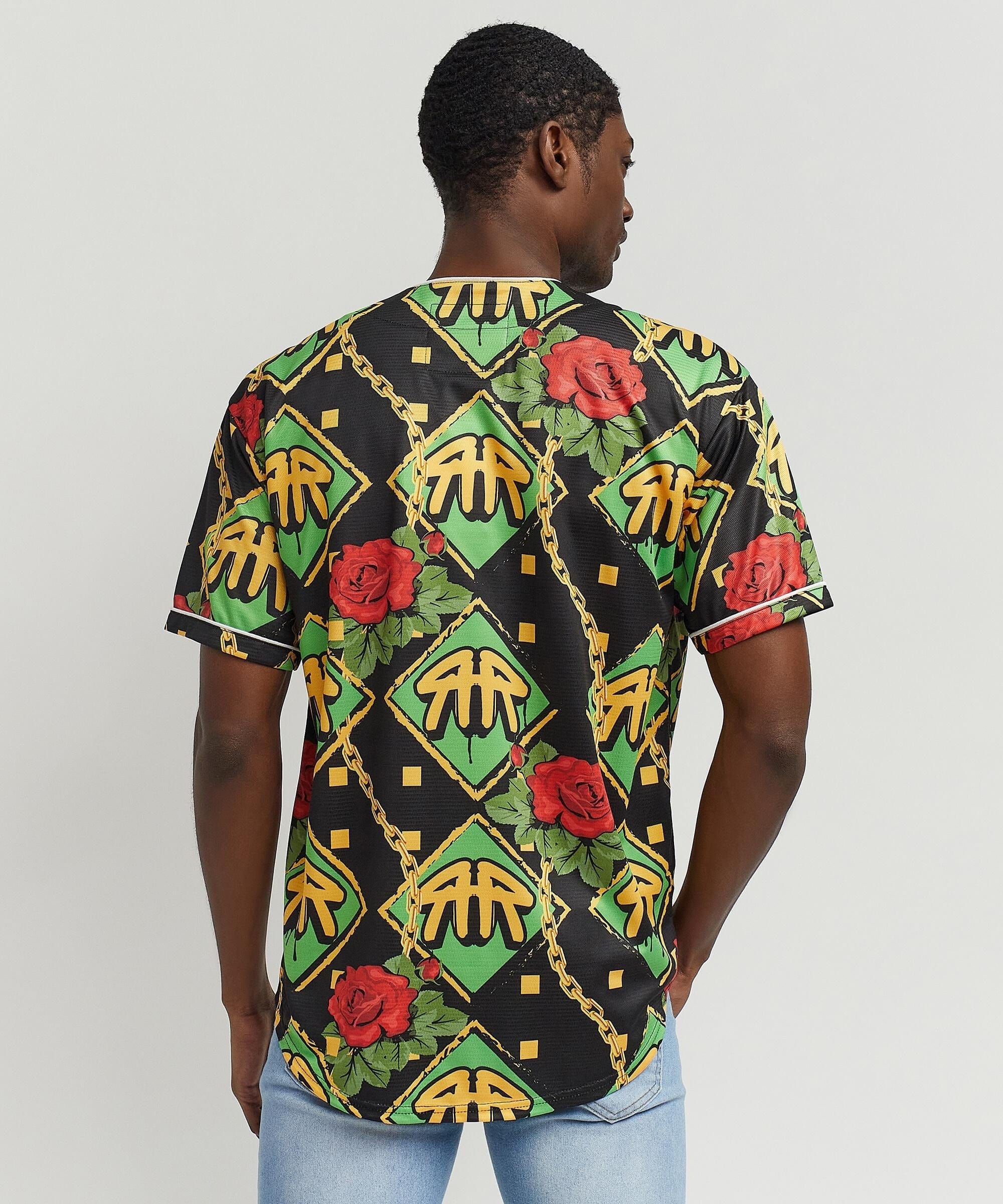 Rose Fantasy Baseball Jersey - Image 5