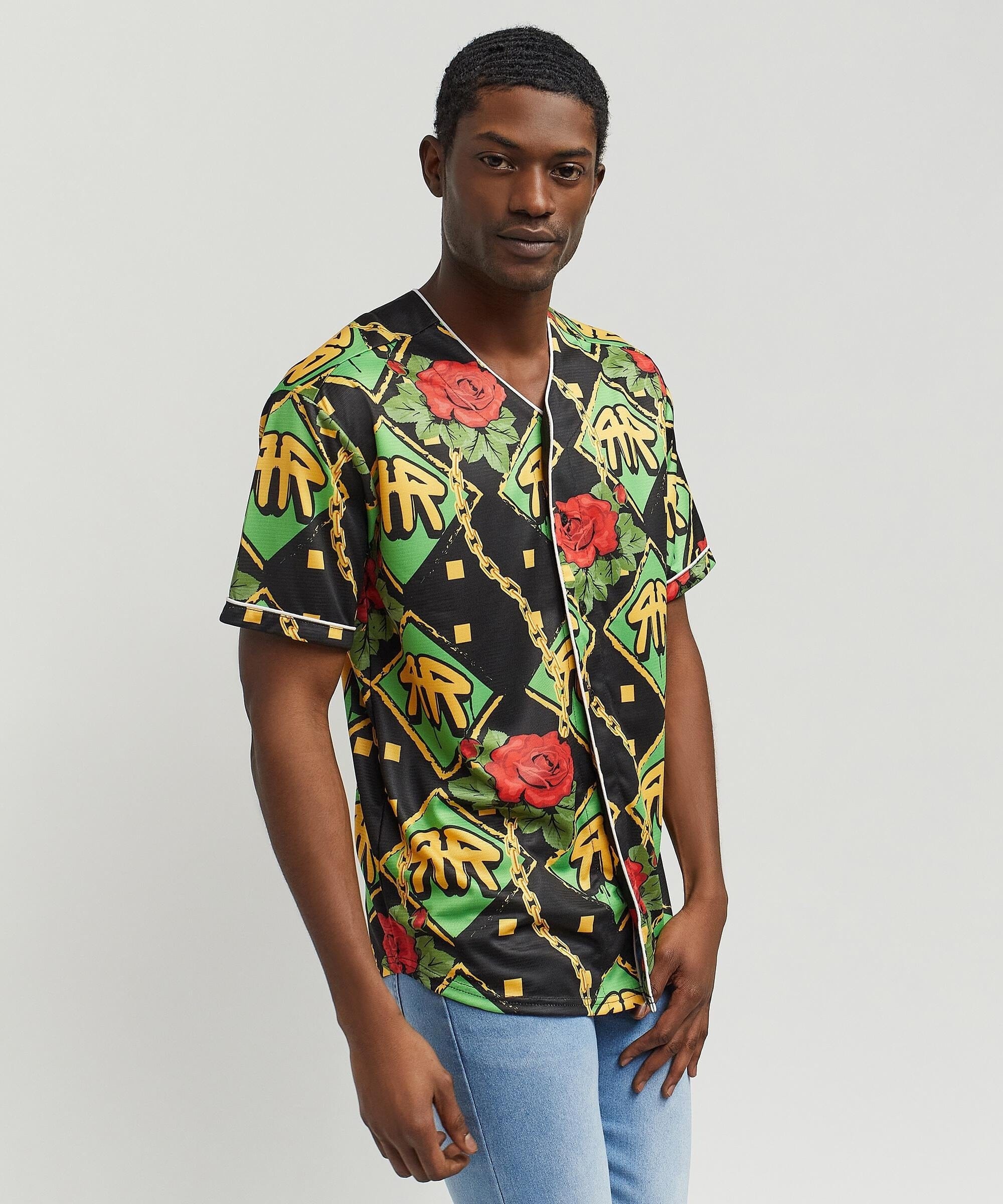 Rose Fantasy Baseball Jersey - Image 6